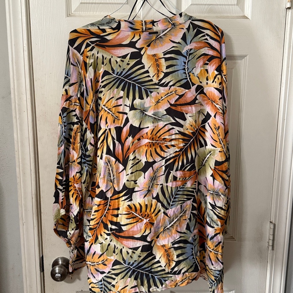 BILLABONG PARISIAN NIGHTS KIMONO size M/L - Picture 2 of 4